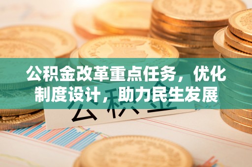 洛江公积金改革重点任务，优化制度设计，助力民生发展