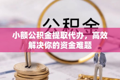 洛江小额公积金提取代办，高效解决你的资金难题