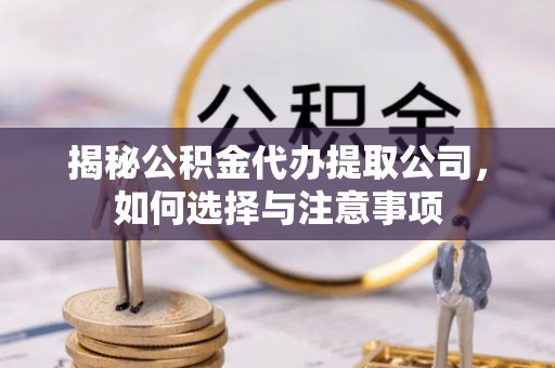 洛江揭秘公积金代办提取公司，如何选择与注意事项